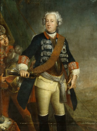 Friedrich II. als König von Antoine Pesne